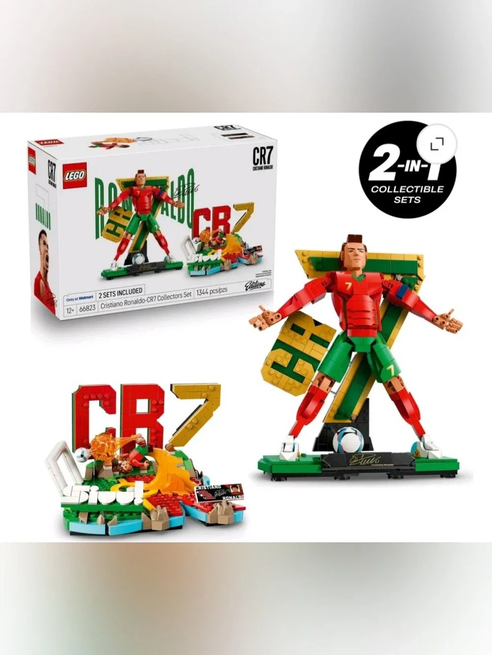 LEGO Cristiano Ronaldo CR7 Collector's Set - Red & Green